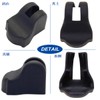 Negus Suzuki SUZUKI Compatible Logo Door Stopper Cover ABS Plastic