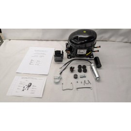 Sikelan GQR80KD 1/3hp 1945BTUs 110VAC R404a LBP / MBP Refrigeration Compressor