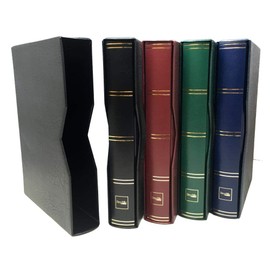 Prophila Collection Protective Case for Slip-In Books Stamp Albums 60 Pages Black