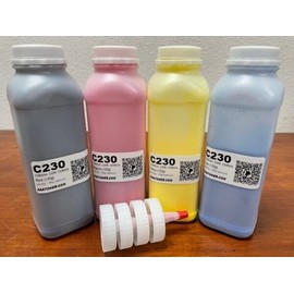 AAATONER (120g x 4) Toner Refill ONLY for Xerox C230, C235, C235 – 2 times
