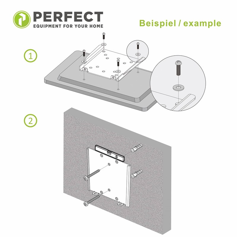 Perfect VESA Screw Set - 66 Pieces, Ideal for Mounting,
