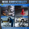 4 Packs Rubber Lift Blocks,Anti-Skid Auto Lift Pads for Cars,