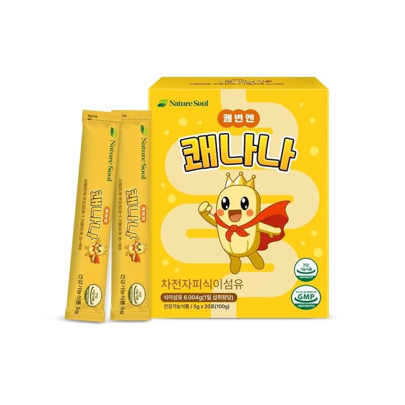 두리농산 2+1 Kwaebyunen Kwaenana 20 packets / 2+1 쾌변엔 쾌나나