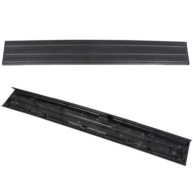 munirater 3PCS Tailgate Flex Flexible Step Protector Trim Molding Cap