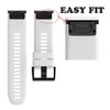 NotoCity Compatible Fenix 5 Band 22mm Width Soft Silicone Watch