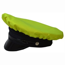 Petra Roc LBRV-CAP Reversible Rain Cap for Officer Hats, One Size, Lime/Black