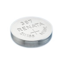 Renata One (1) X 397 Sr726Sw Silver_Oxide Watch Battery 1.55V Blister Packed
