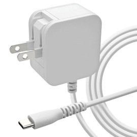 Rasta Banana R20ACC20W02WH AC Adapter, AC Charger, Type-C Cable, Direct Cable Included, 20 W, PD Compatible, 6.6 ft (2.0 m), White