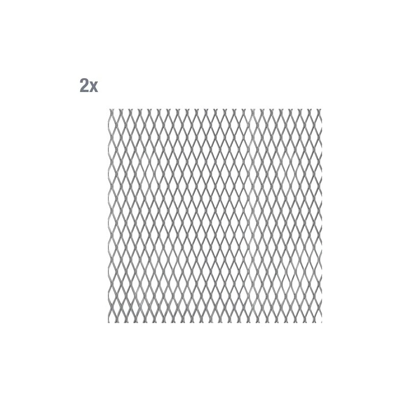 Alberts 497293 Expanded Metal Sheet Steel 250 x 500 x