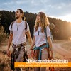 TISUR Titanium Emergency Whistle,EDC Safety Whistles Necklace Loud up to
