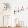 ICYANG 20pcs Vintage Metal Hooks, Wall Mounted Coat Robe Hat