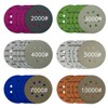 5 Inch 8 Holes Sanding Discs Hook and Loop, 30Pcs