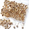 TANOKOX Rose Gold Catching Pins, 0.2 inches (6 mm), Approximately