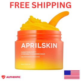 Aprilskin Carrotene IPMP Hydromelt Cleansing Balm, 3.04 fl.oz, Noncomedogenic