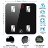 FITINDEX Scale with BMI, Body Fat, Muscle Mass, Smart Scale