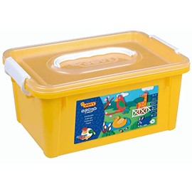 Jovi Blandiver Knetset, extra weiche Knetmasse für Kinder ab 3 Jahren, 5 Farben & Zubehör: Tierförmchen