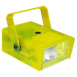 Mini Strobe Yellow Plastic, Yellow