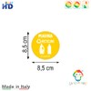 GamesMonkey® - Stickers for Waste Separation Circle Recycling Rubbish v2