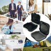 2 Pack Hearing Aid Cases Portable Hearing Aid Box Waterproof