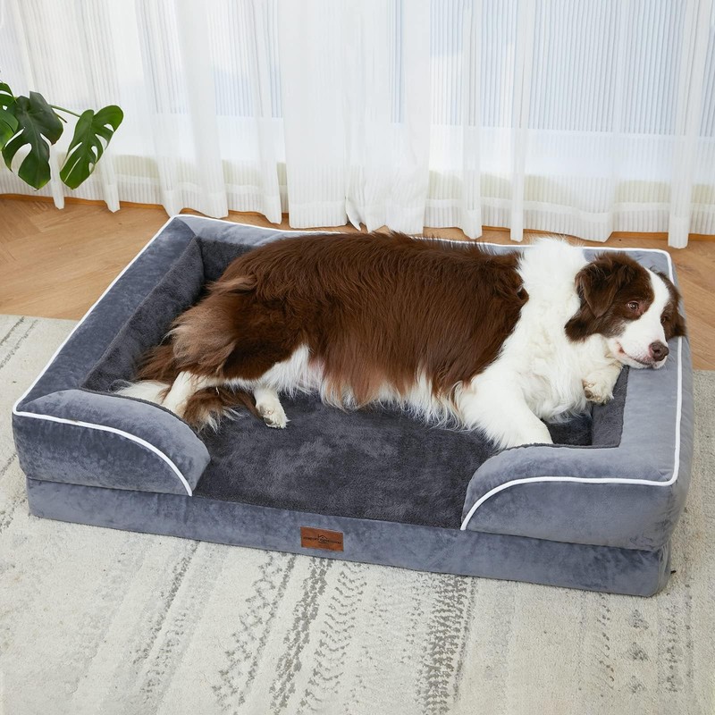 Comfort Expression Medium Dog Beds Waterproof Orthopedic Foam Dog Sofa