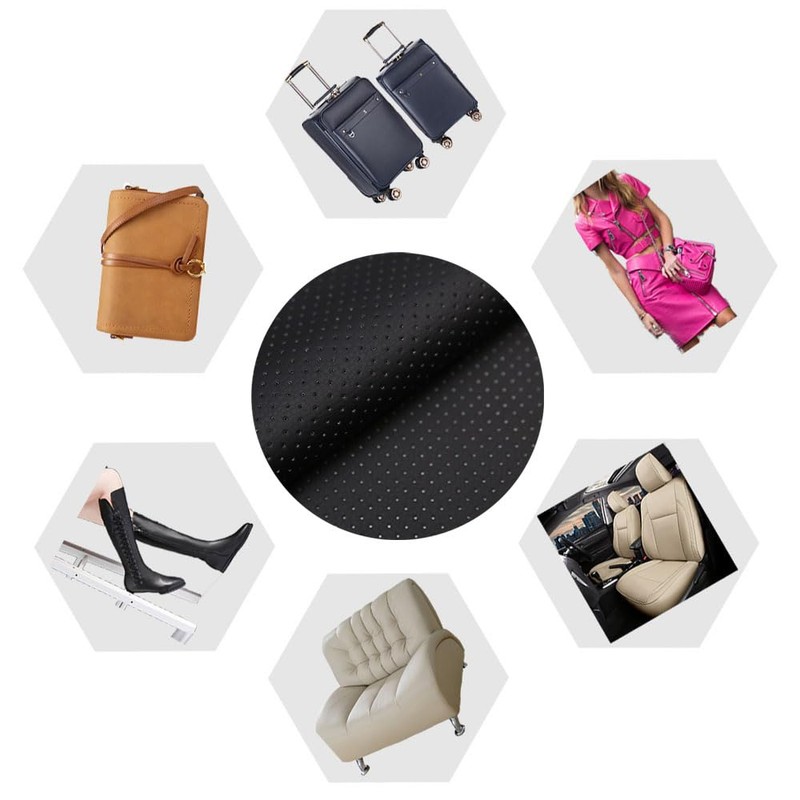 Leather Repair Patch Breathable Perforated Adhesive Self-Adhesive Repair Patch, Furniture