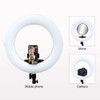 LED Ring Light Kit with Tripod and Mirror, 96W Selfie