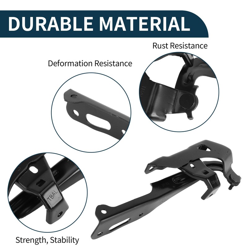 TUCKBOLD Honda Civic 2016-2021 Front Driver Passenger Front Hood Bracket