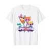 Super Kitties Group T-Shirt, White