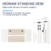 Electric Standing Desk,55 x 24 Inches Height Adjustable Stand Up