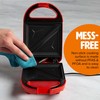 Tasty Mini Sandwich Maker, Makes Sandwiches, Paninis, Grilled Cheese, Desserts,