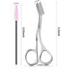 Eyebrow scissors, eyebrow scissors with comb, eyebrow trimmer, eyebrow trimming