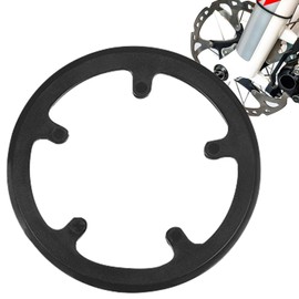 Chainring Guard - Bike Chain Protector Guard - Wrap Frames 40 Teeth with 5 Holes Protector for Trail Cycling Downhill Ride Kids
