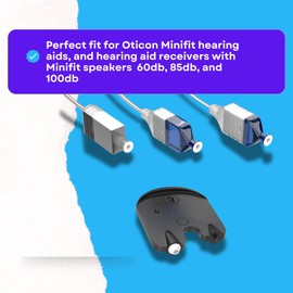 Oticon Hearing Aid Supplies – Replacement Wax Guard Filters for Oticon ProWax Minifit Hearing Aid Filters – Hearing Aid Wax Guards Oticon MiniFit ProWax (5 Packs/ 30 Pcs)