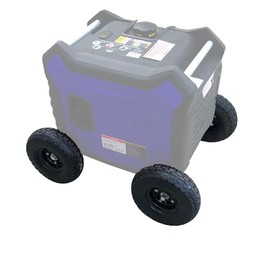 Never Flat Tires Wheel Kit with Locking Hub and Axle Extensions Compatible with Powerhorse 3500 4500 Inverter Generator…