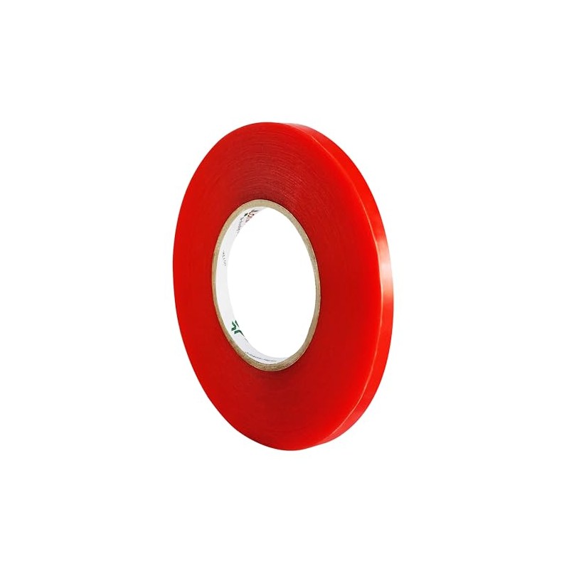 KLEBESHOP24 Lohmann Duplocoll 377 Double-Sided PE Tape for Plastic and