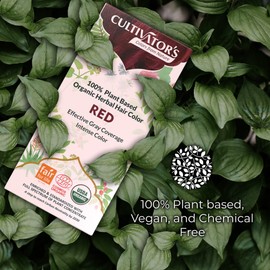Cultivator's Organic Herbal Hair Colour Red 100 g