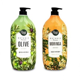 Shower Mate Botanic Terrace Moringa Olive Scented Body Wash 1200g Body Wash Olive