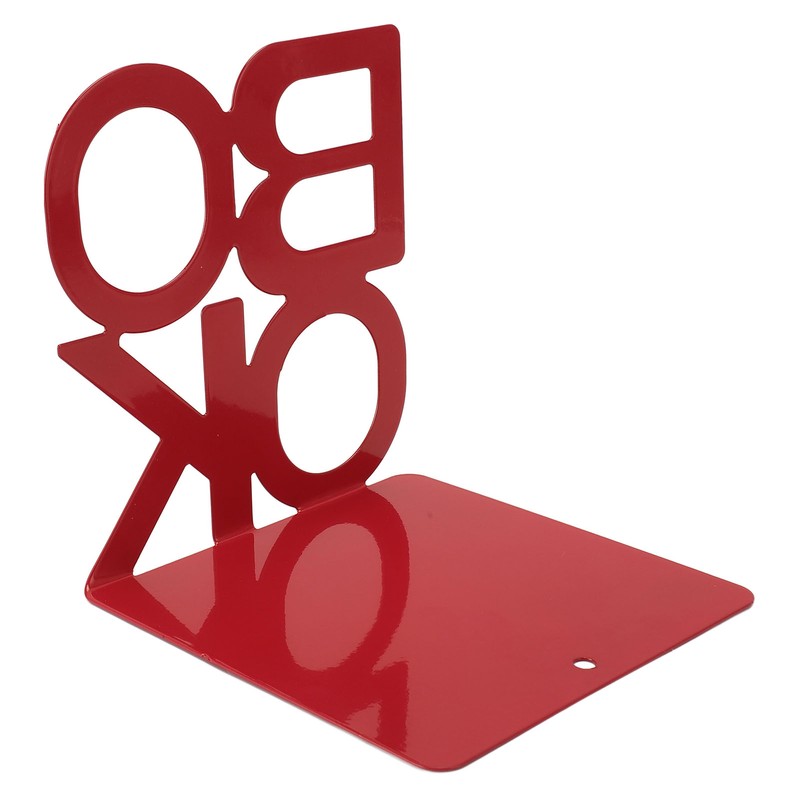 1 Pair Modern Bookend Non Slip Heavy Duty Decorative Book