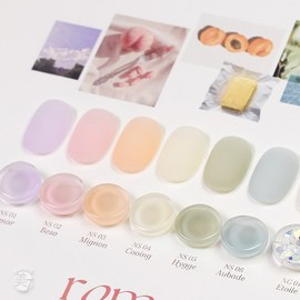Vibla Romantique Syrup Gel Nail Set of 6 / 비블라 로만티크 시럽젤네일 6종 세트