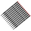 12 Pack - Schmidt 888 Red Fine Rollerball Refill