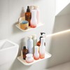 Bedside Shelf Wall Mount Set of 4, Folding Floating Wall