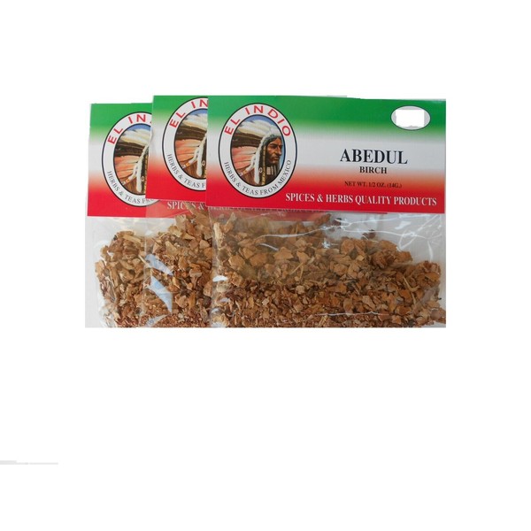 Herbal tea Abedul / Birch   3-Pack Net Wt 0.5oz (14gr)