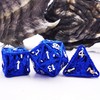 HAOMEJA Hollow Dragon Dice DND Metal Dice Set 7 Role