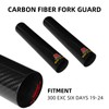 PRO CAKEN Carbon Fiber Motorcycle Front Shock Fork Guard Cover