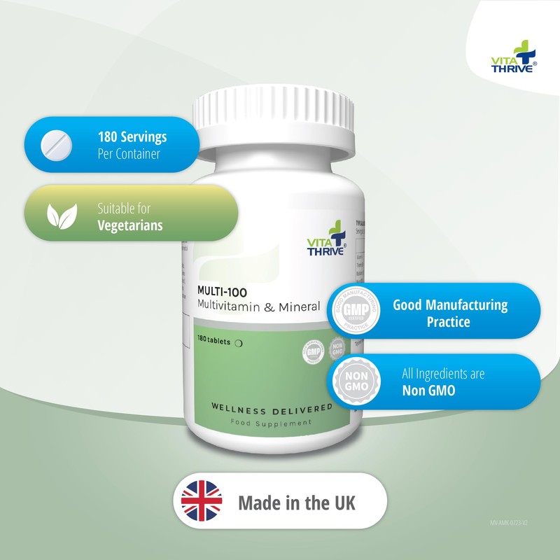 VitaThrive® Multi-100-180 Tablets
