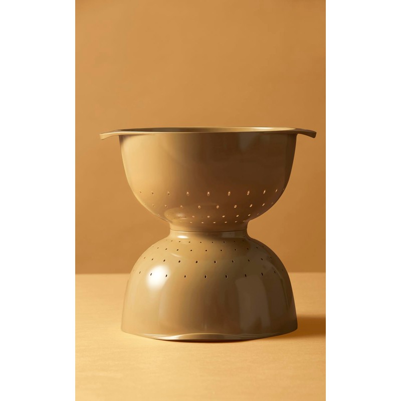 Rosti Margrethe Colander, Kitchen Sieve, Plastic, Robust Punch, Dishwasher Safe,