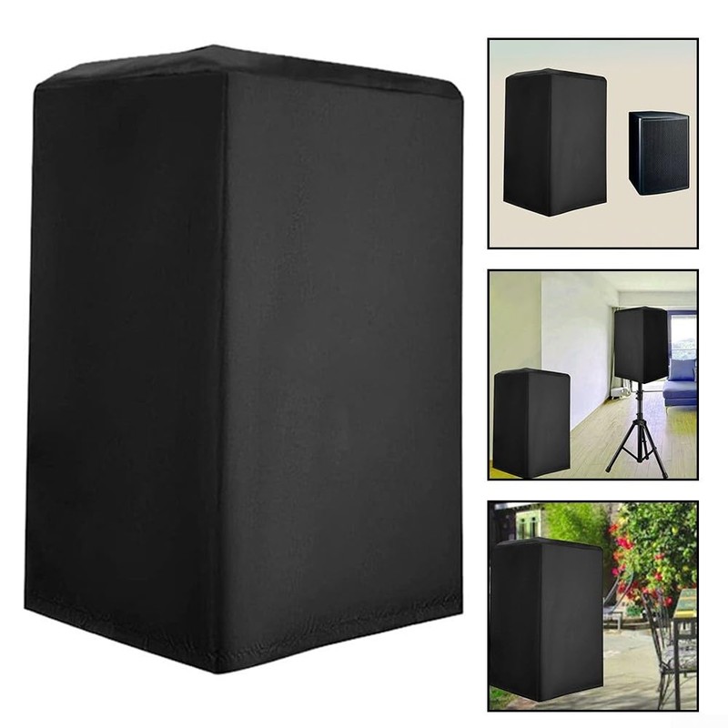 Protective Speaker Cover Dust-Proof Waterproof Audio Equipment Shield Upright Speaker