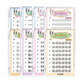 Clione 1+1 Clione no-glue eyelash strand eyelash attachment self-under attachment / 1+1 클리오네 노글루속눈썹 가닥 속눈썹 붙이기 셀프 언더 착붙