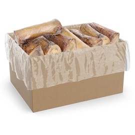 Raw Paws Smoked Beef Marrow Bones for Dogs, 5-6-inch (25-Pack) Packed in USA - Long Lasting Beef Bones - Bone Treat - Dog Chew for Aggressive Chewers - Dog Marrow Bone Treats