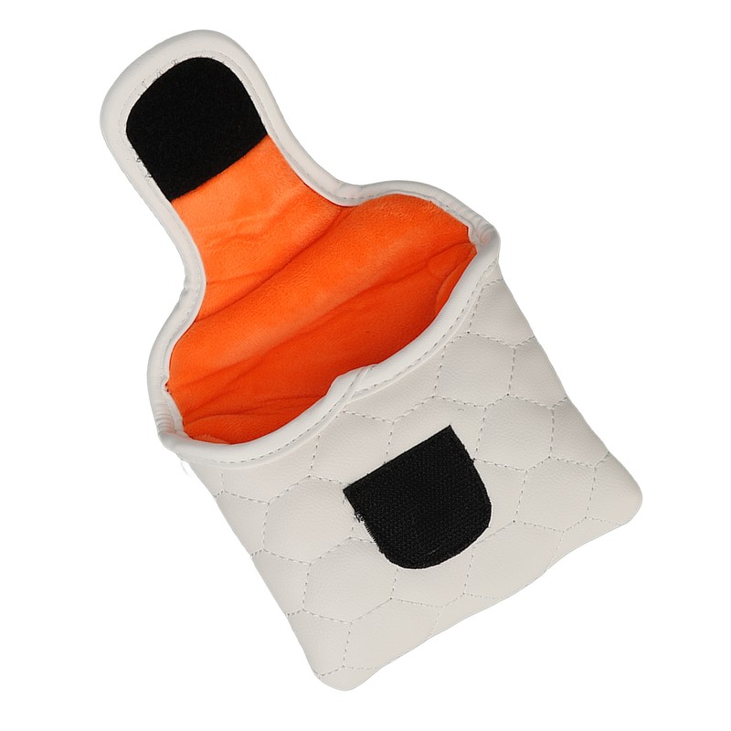 PU Golf Club Head Cover White Golf Head Cover Golf